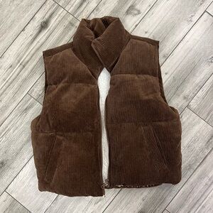 Brown vest